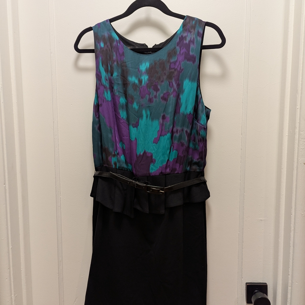 Multicolor Sleeveless Dress